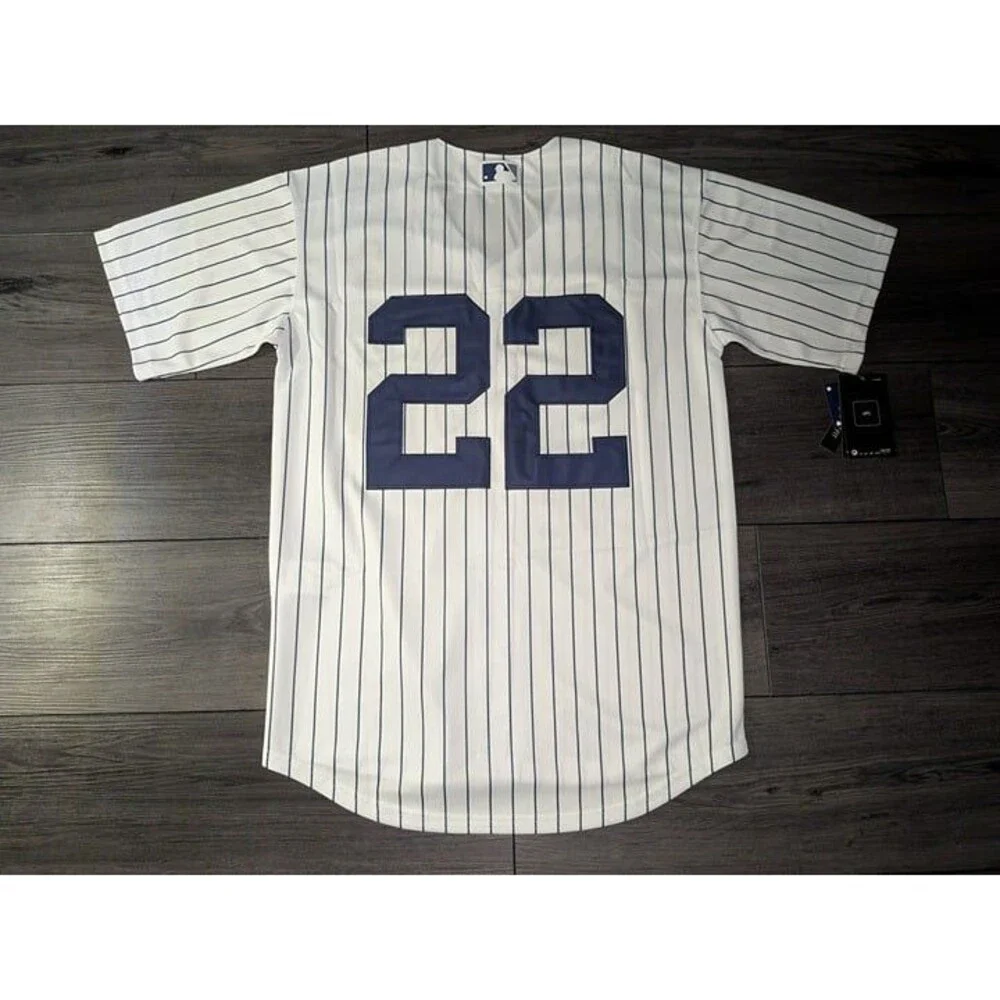 Juan Soto #22 New York Yankees 2024 World Series Baseball Jersey XL - Picture 1 of 4